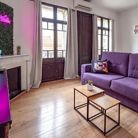 O- Super Duplex Avec Toit Terrasse Apartamento Perpinhã